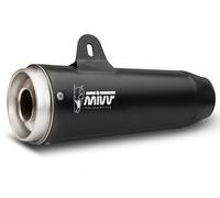 COPPIA TERMINALI MIVV GHIBLI INOX PER MOTO GUZZI V9 BOBBER / ROAMER 2016-2020