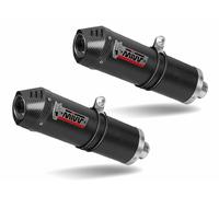 COPPIA TERMINALI MIVV OVAL CARBONIO PER SUZUKI GSX-R 1300 HAYABUSA 2008-2012
