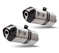 COPPIA TERMINALI MIVV SPEED EDGE INOX CARBONIO PER SUZUKI GSX-R 1300 HAYABUSA 20