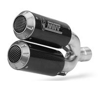 COPPIA TERMINALI MK3 CARBONIO MIVV PER TRIUMPH SPEED TRIPLE 1200 RR / RS 2021-20