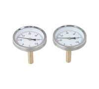 Coppia Termometri Bimetallici per Misurazione Temperatura in Grigliate e Riscald