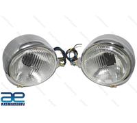 Coppia Testa Lampada Testa Luci 12 Volt SX Dx Per Ilie Ford New Holland Trattore