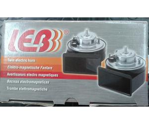 COPPIA TROMBE ACUSTICHE BITONALI ELETTROMAGNETICHE UNIVERSALI AUTO CLACSON