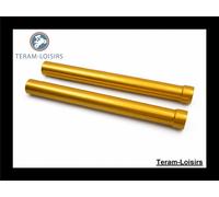 Coppia Tubi Colonne Forcella Per Aprilia RSV4 1000 R 2011 2012 495 mm Or