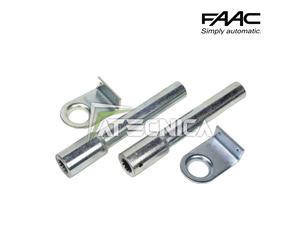 Coppia tubi di trasmissione mozzi per doppio motore basculante 550 FAAC 390592