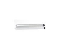 Coppia Tubi Manubri Standard Argento Ducabike Per Ducati 1098 2006 > 2011
