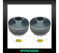 Coppia Tweeter Driver da 101mm IPNOSIS IPT 5002; 280 W Max; 109 dB; Condensatori