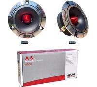 COPPIA TWEETER SPEAKER AUDIOSYSTEM AT-33 100 WRMS Tweeter Ultra Slim