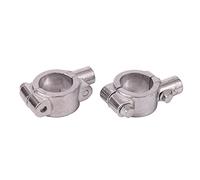 Coppia Universale 8mm Moto Specchio Specchietto titolare Adattatori Supporto per 25mm manubrio