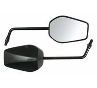 Coppia Universale Nero Specchi Con 10MM Filo