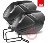 COPPIA VALIGIE LATERALI GIVI V37NNT + TELAIO PLX174 HONDA CBF 500 2004-2012