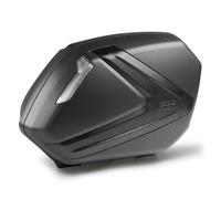 GIVI V37NNT COPPIA DI VALIGIE LATERALI NERE, CON COVER CARBON LOOK E CATADIOTTRI FUMÉ, 37 LT