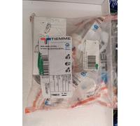 COPPIA VALVOLA E DETENTORE CON TESTA TERMOSTATICA X FERRO 1/2 F TIEMME 3300018