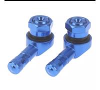 COPPIA VALVOLE METALLO TUBELESS BLU ALLUMINIO MOTO GIAPPONESI 11,3 COLORI MULT