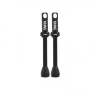 Coppia Valvole Tubeless Alluminio 60mm Presta Smontabile Compatibili Inserti Cerchio