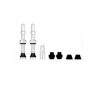 Muc Off Tubeless Presta Valves 2 Units Argento 44 mm Silver