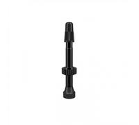 Coppia Valvole Tubeless Presta 46mm Alluminio Nero Smontabili Bici MTB