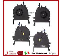 Coppia Ventole Dual Fan CPU GPU APPLE Macbook Pro A1990 15,4" 2018-2019 SX DX