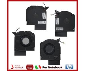 Coppia Ventole Fan CPU e GPU Notebook ORIGINALI HP 16-WF1000