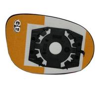 COPPIA VETRO SPECCHIO RETROVISORE CON PIASTRA DX + SX FORD KA DAL 2008 TERMICO