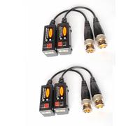 COPPIA VIDEO BALUN HD TELECAMERE VIDEOSORVEGLIANZA 4MP 3MP HD 1080P AHD CVI TVI
