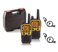 Coppia walkie Midland XT70 Adventure + caricabatterie + cuffie + custodia