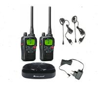 Coppia Walkie Talkie Midland G9 Pro + Doppio Caricatore + Cuffie Vox...