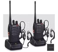 COPPIA WALKIETALKIE 2 BAOFENG BF-888S RICETRASMITTENTE PMR RADIO UHF 400-470 MHz