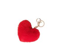 Coppie Amore Cuori Peluche Pendente Cuore Portachiavi Accessori Auto Accessori Borse Peloso Palline