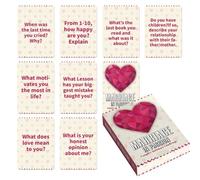 Coppie Conversation Cards - 50 Domande notturne Data, di relazione | 50 Thought-Provoking Domande, Intimate Conversation Starters, Fun Relationship Activity, Pocket-Sized Paper Cards, Perfect