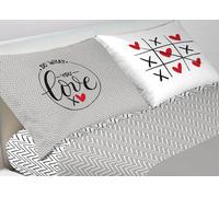 Coppie Federe Allegre e Simpatiche Copri Guanciali 100% Cotone Misura 50x80 cm
