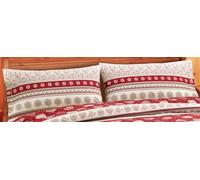 Coppie Federe Corvara Tirolese per Guanciali Simpatiche 50x80 100% Cotone