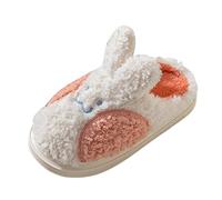 Coppie Pantofole Aperte Peluche Piatto Caldo Peloso Inverno Donne Keep On Home Scarpe Toe Donna pantofola Pantofole Donna Taglia 9 1/2, rosa, 38 EU