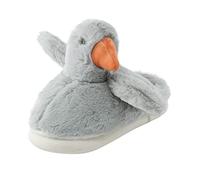 Coppie Uomini Su Peloso Peluche Piatto Casa Inverno Punta Rotonda Tenere Caldo Pantofole Scarpe Uomo Accappatoio E Pantofole Set, Grigio, 39 1/3 EU
