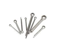 Coppiglia, Clip a molla a forma di U in acciaio inossidabile 304 | Fissaggio di diverse dimensioni: componenti elastici in acciaio inossidabile 304(35mm,50pcs M2.5)
