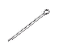 Coppiglia Divisa - 3mm x 40mm 304 Acciaio Inox 2-Rebbi Argentato 60pz