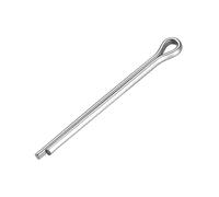 Coppiglia Divisa - 4mm x 50mm 304 Acciaio Inox 2-Rebbi Argentato 30pz