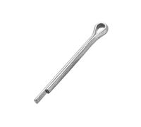 Coppiglia Divisa 5mm x 50mm Acciaio al Carbonio 2-Rebbi Argentato 60pz