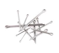 Coppiglia, Kit coppiglia in acciaio inossidabile | Argento, dimensioni multiple, chiusura meccanica: 340 coppiglie in acciaio inossidabile(XXX-Large)