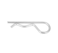 Coppiglia Tipo B, 10 Pezzi Zinco di Tipo B Coppiglia Trattore Pin Clip Assortimento di Fissaggio Clip a Molla Perno per Capelli, Spilla, Coppiglia (4*75mm (10 pezzi))