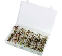 ASSORTIMENTO SPINE A SCATTO COPPIGLIE COPIGLIE 50pz IN VALIGETTA RIBIMEX