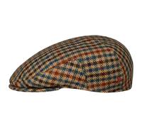 Coppola Fine Check Wool by Alfonso D'Este beige-marrone M (56-57 cm)