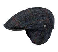 Coppola Harris Tweed Ear Flaps by Lierys blu scuro S (54-55 cm)