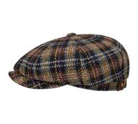 Coppola Hatteras Check Harris Tweed by Stetson nero-giallo 60 cm