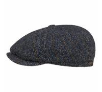 Coppola Hatteras Herringbone Stripe by Stetson blu scuro M (56-57 cm)