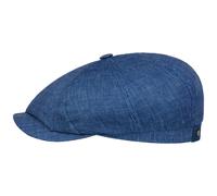 Coppola in Lino Hatteras Pandico by Stetson blu-bianco 61 cm