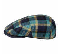 Coppola Kent Genola Wool Check by Stetson blu L (58-59 cm)