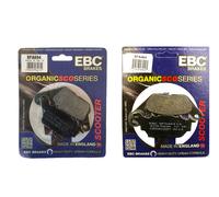 COPPPIE PASTIGLIE FRENO SFA694 SFA464 EBC ANT POST N2 YAMAHA NMAX 125 2015/2020