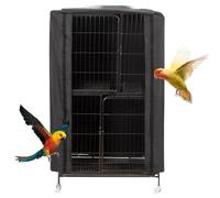 Copre Black Parakeets Good Night Cover | Coperture notturne impermeabili della gabbia degli uccelli, accessori quadrati delle gabbie per il parrocchetto
