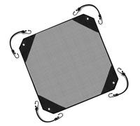 Copre condizionatore d'aria per esterni, copertura condizionatore d'aria centrale, coperchio superiore in rete per compressore condizionatore d'aria, protezione traspirante in PU di CA esterno e